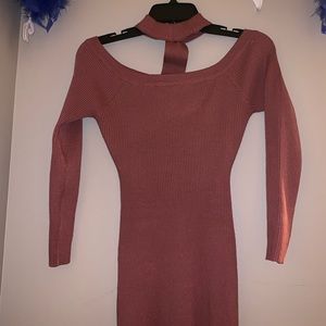 Blush Pink Tight Dress